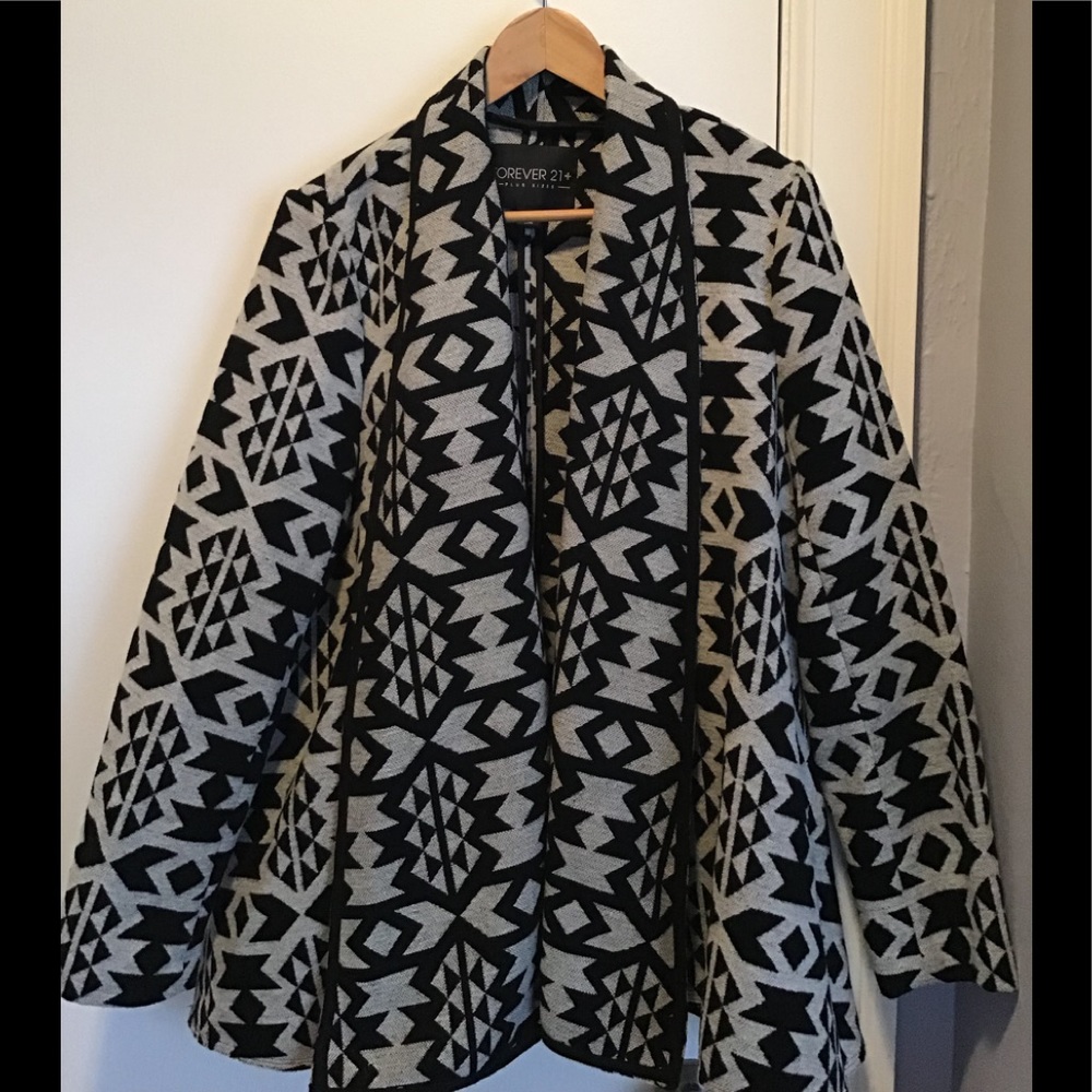 Black & Grey Blazer